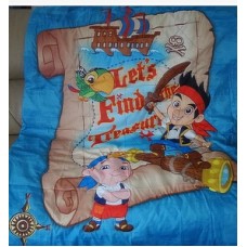 Jake and The Neverland Pirates Cot Quilt 